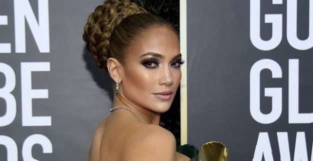 jennifer lopez diamond jewelry at the golden globe
