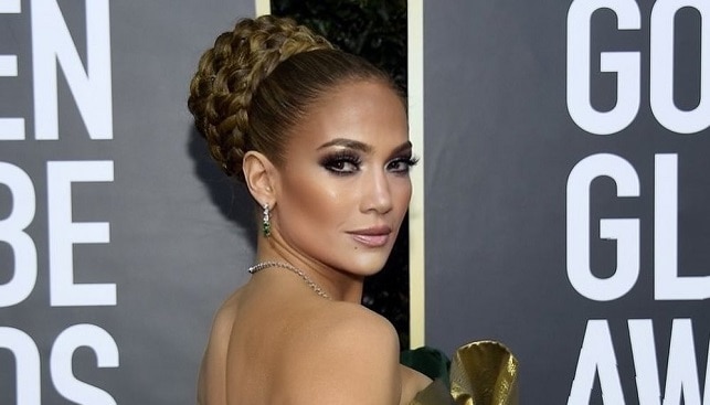 jennifer lopez diamond jewelry at the golden globe