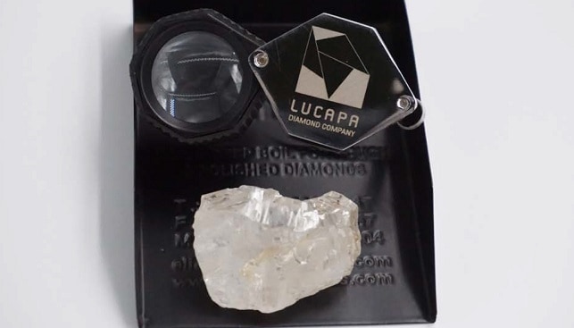 Lucapa big diamond angola