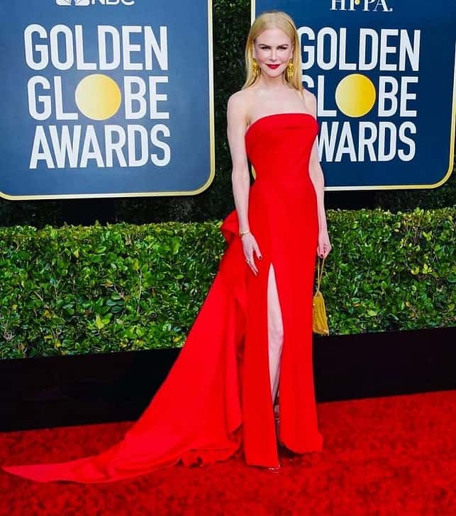 nicole kidman diamond jewelry at the golden globe