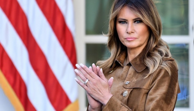 Melania Trump diamond jewlery