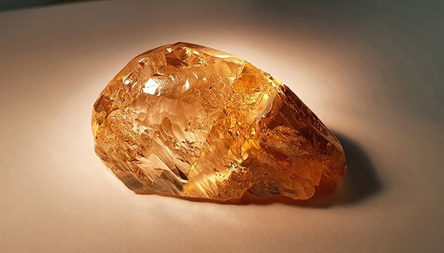 Largest hot sale diamond found