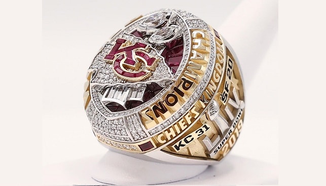 The Kansas City Chiefs' Super Bowl Rings Include More Than 250 Diamonds and  a Sweet Historical Tribute