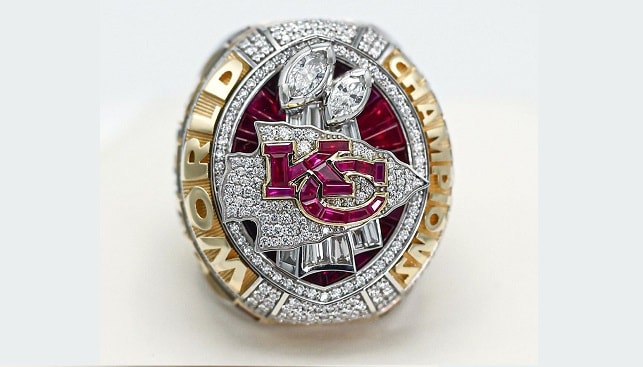 Kansas City Chiefs championship diamond ring