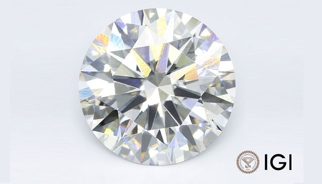 largest synthetic diamond 12.75ct