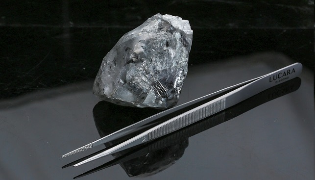 lucara 998 carat white diamond