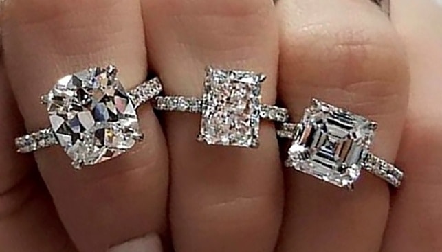 Gismondi 1754 diamond ring