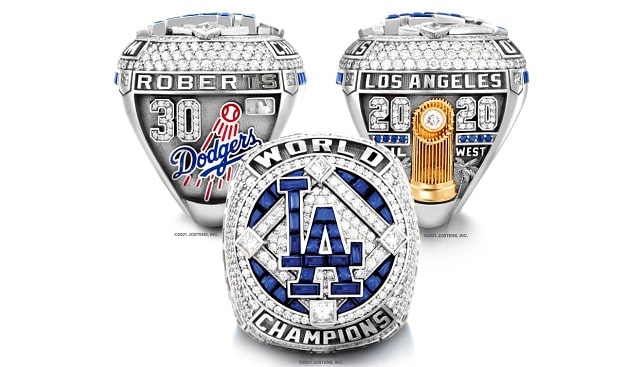 Los Angeles Dodgers LA 2020 World Series Champions India