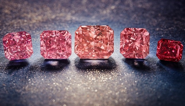 Argyle Eclipse pink diamonds