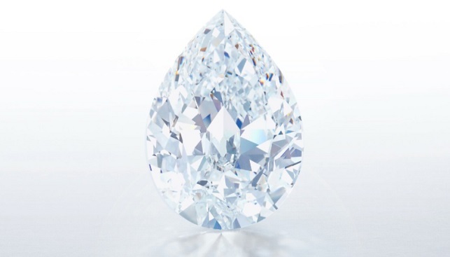 pear shaped diamond ring