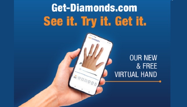 get diamonds virtual hand
