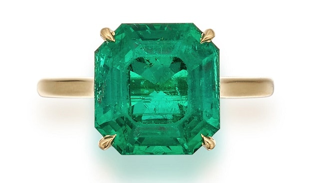emerald ring sothebys ukraine