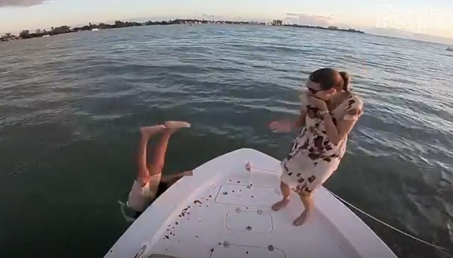 Florida Man Plunges to Sea After Dropping Engagement Ring