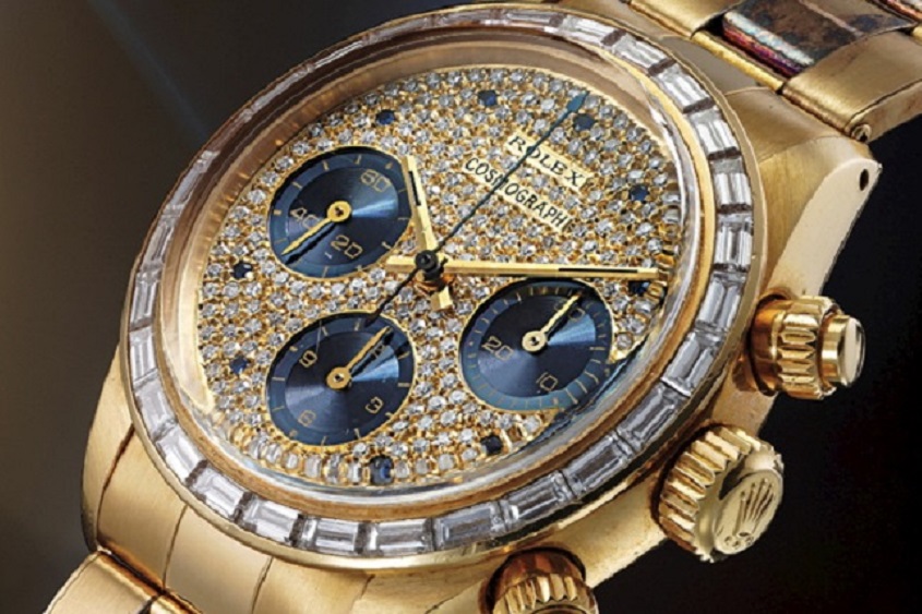 yellow gold Rolex Daytona