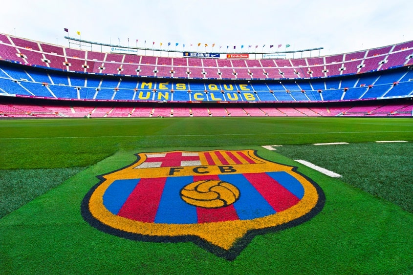 Camp Nou diamonds by FC Barcelona (Yuri Turkov / Shutterstock)