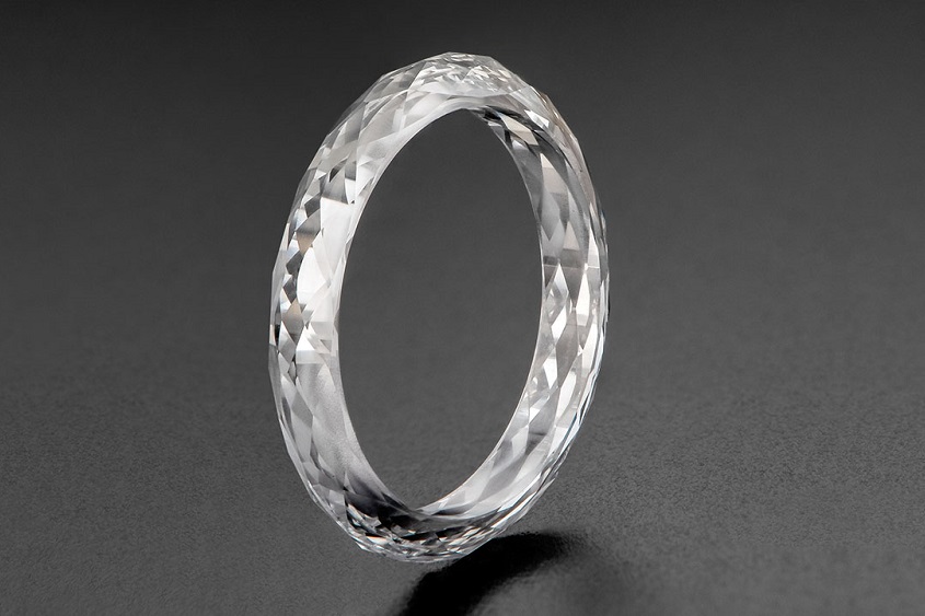 Solid lab diamond ring (GIA)