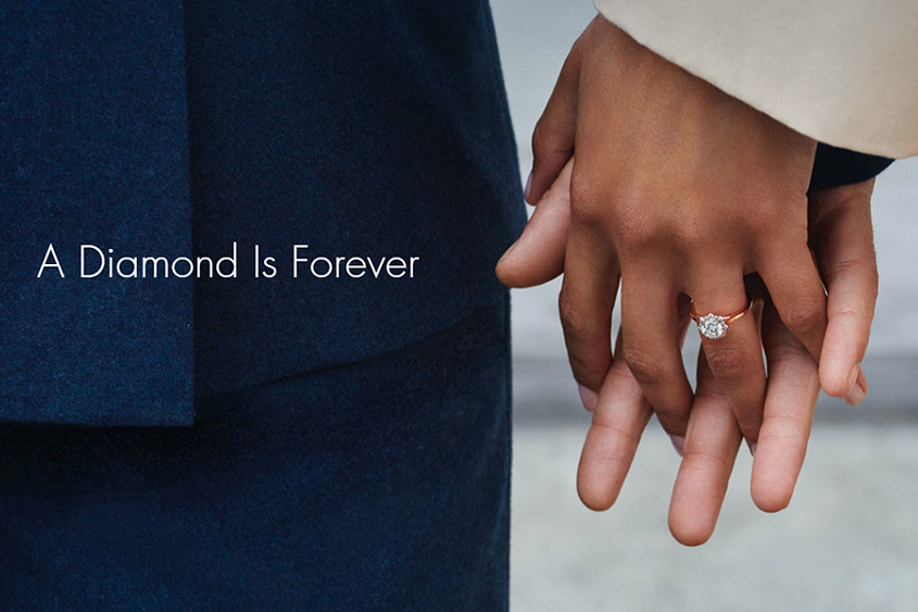 A diamond is forever campaign