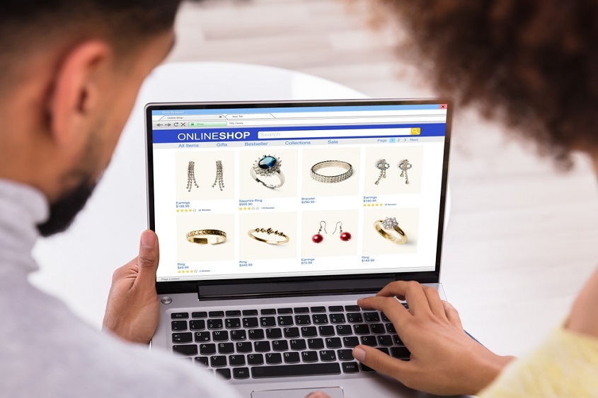 Buying diamond jewelry online